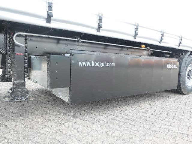 Semi-reboque de lona Kögel SN 24, Edscha, Palettenkasten, Luft-Lift, BPW: foto 9
