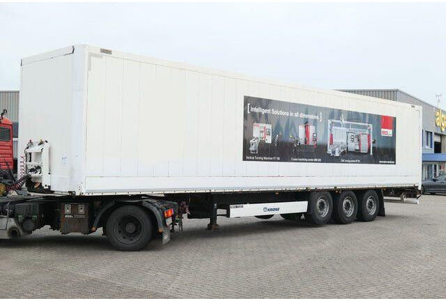 Krone SD, Schlüssellochblech, Luft-Lift, SAF-Achsen - Semi-reboque furgão: foto 3 Krone SD, Schlüssellochblech, Luft-Lift, SAF-Achsen - Semi-reboque furgão: foto 3
