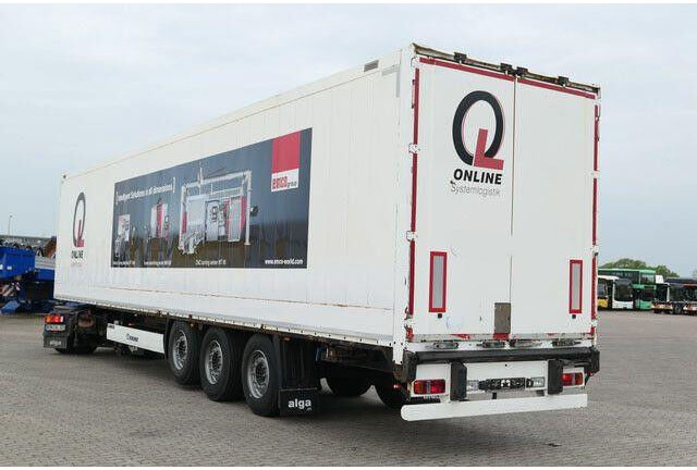 Krone SD, Schlüssellochblech, Luft-Lift, SAF-Achsen - Semi-reboque furgão: foto 4 Krone SD, Schlüssellochblech, Luft-Lift, SAF-Achsen - Semi-reboque furgão: foto 4
