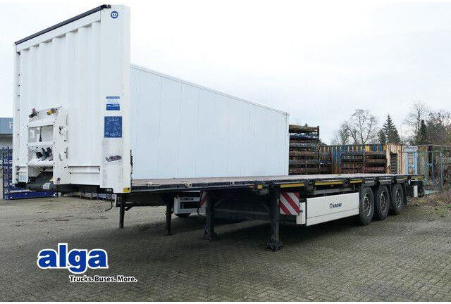 Krone SDP 27, Container, Rungen, 2x Lift, Multi-Lock - Semi-reboque baixa: foto 1 Krone SDP 27, Container, Rungen, 2x Lift, Multi-Lock - Semi-reboque baixa: foto 1