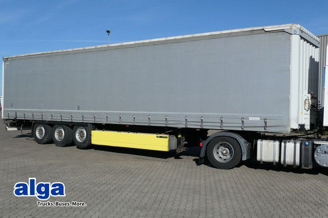 Krone SDP 27 ELB50-CS, Edscha, Palettenkasten, TOP - Semi-reboque de lona: foto 1 Krone SDP 27 ELB50-CS, Edscha, Palettenkasten, TOP - Semi-reboque de lona: foto 1