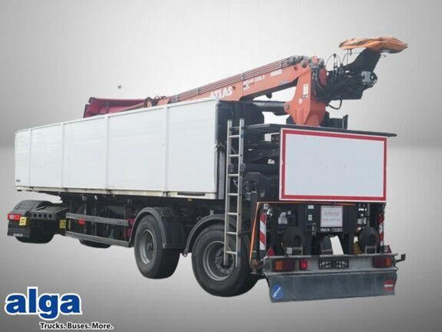 Langendorf SSH 20/25, Kalksandstein, Kran Atlas AK330.2V - Semi-reboque plataforma/ Caixa aberta: foto 1 Langendorf SSH 20/25, Kalksandstein, Kran Atlas AK330.2V - Semi-reboque plataforma/ Caixa aberta: foto 1