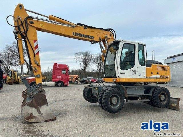 Liebherr A 904 C Litronic/SW System SW48/Klima/Kamera - Escavadeira de rodas: foto 1 Liebherr A 904 C Litronic/SW System SW48/Klima/Kamera - Escavadeira de rodas: foto 1