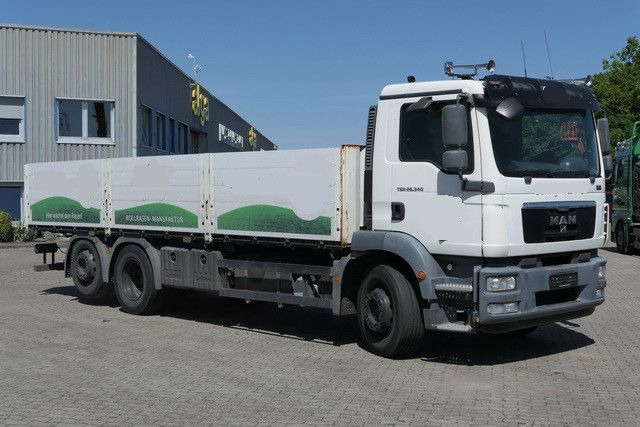 MAN 26.340 TGM 6x2, Lenk-Lift, Voll-Luft, Klima - Camião de caixa aberta/ Plataforma: foto 3 MAN 26.340 TGM 6x2, Lenk-Lift, Voll-Luft, Klima - Camião de caixa aberta/ Plataforma: foto 3