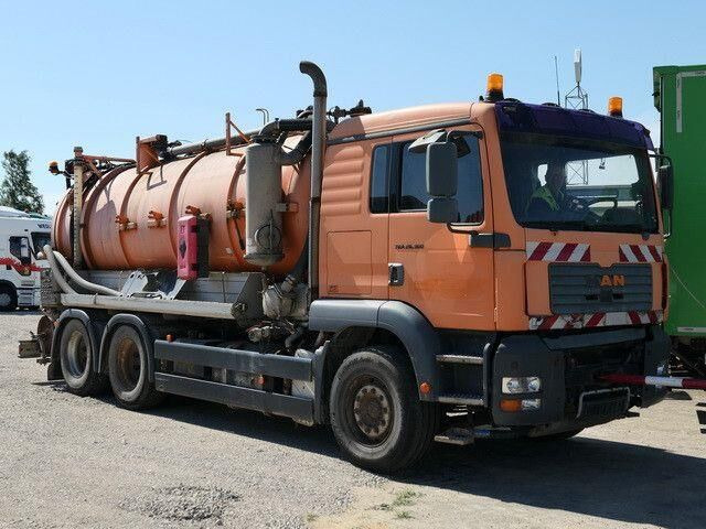 MAN 26.360 FDLC 6x4, Saug- u. Spülaufbau, 14m³ - Caminhão limpa fossa: foto 3 MAN 26.360 FDLC 6x4, Saug- u. Spülaufbau, 14m³ - Caminhão limpa fossa: foto 3