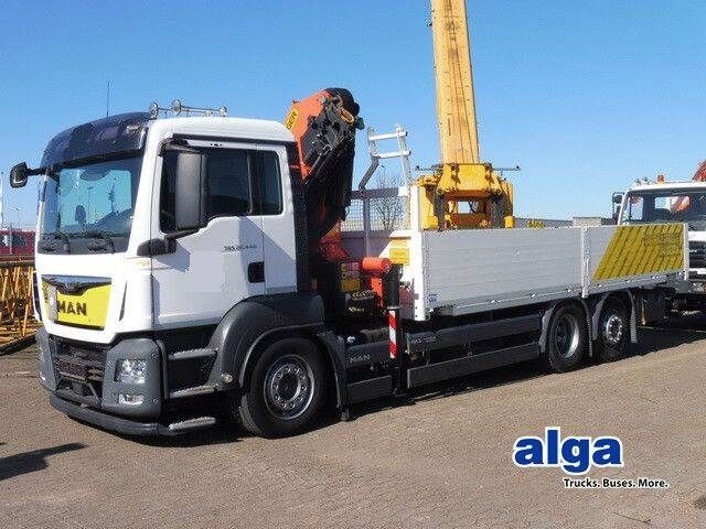 MAN 26.440 TGS LL 6x2, Palfinger PK 22002, Klima,AHK - Camião de caixa aberta/ Plataforma: foto 1 MAN 26.440 TGS LL 6x2, Palfinger PK 22002, Klima,AHK - Camião de caixa aberta/ Plataforma: foto 1