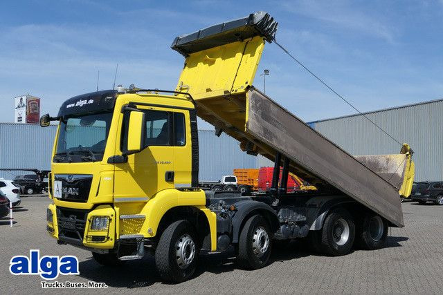 MAN 35.460 TGS BB 8x4, Meiller, Bordmatik, Intarder - Camião basculante: foto 1 MAN 35.460 TGS BB 8x4, Meiller, Bordmatik, Intarder - Camião basculante: foto 1