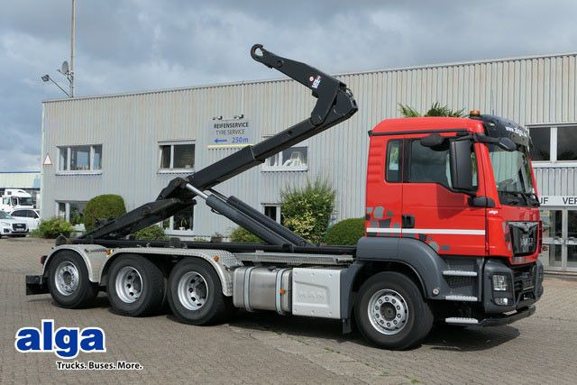 Camião polibenne MAN 35.510 TGS 8x4, Tridem, VDL, Lift-Lenk, Funk,TOP: foto 1