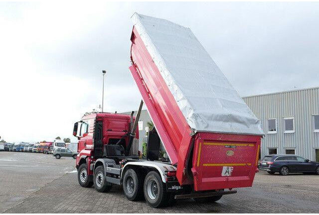 MAN 35.510 TGS BL 8x4, Meiller, 17m³,Schiebe-Verdeck - Camião basculante: foto 4 MAN 35.510 TGS BL 8x4, Meiller, 17m³,Schiebe-Verdeck - Camião basculante: foto 4
