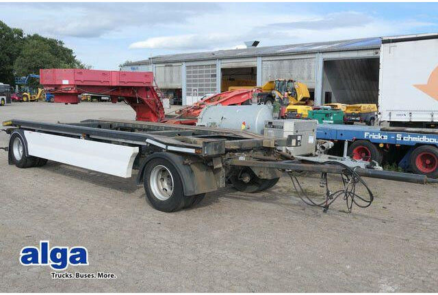 Meiller BTA/Luftfederung/Scheibenbremsen - Reboque transportador de contêineres/ Caixa móvel: foto 1 Meiller BTA/Luftfederung/Scheibenbremsen - Reboque transportador de contêineres/ Caixa móvel: foto 1