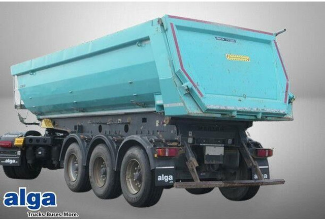 Meiller MHPS 12/27 NOSS1, Stahl, 26m³, BPW, Luft-Lift - Semi-reboque basculante: foto 1 Meiller MHPS 12/27 NOSS1, Stahl, 26m³, BPW, Luft-Lift - Semi-reboque basculante: foto 1