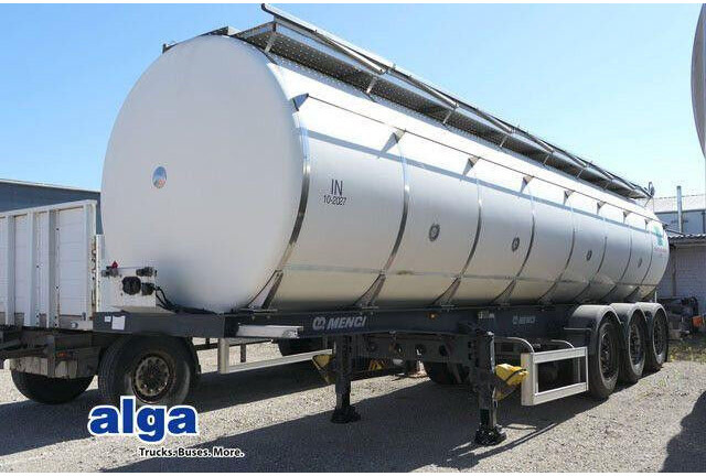 Menci SA 105, Lebensmittel, 32m³, Iso, Spülleitung - Semirreboque tanque: foto 1 Menci SA 105, Lebensmittel, 32m³, Iso, Spülleitung - Semirreboque tanque: foto 1