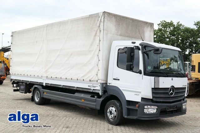 Mercedes-Benz 1221 Atego 4x2, 7.200mm lang, LBW 1,5to., Euro 6 - Camião de lona: foto 1 Mercedes-Benz 1221 Atego 4x2, 7.200mm lang, LBW 1,5to., Euro 6 - Camião de lona: foto 1