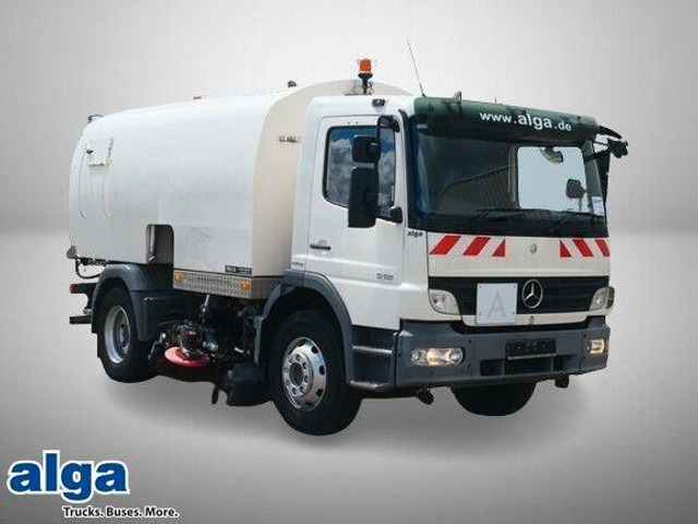 Mercedes-Benz 1518 LKO Atego 4x2, Kobit-Aufbau, 8m³,Wassertank - Varredora urbana: foto 1 Mercedes-Benz 1518 LKO Atego 4x2, Kobit-Aufbau, 8m³,Wassertank - Varredora urbana: foto 1