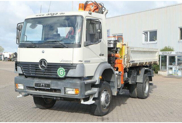 Mercedes-Benz 1828 Atego 4x4, Atlas AK 105.1, Funk, Hydr., AHK - Camião basculante: foto 4 Mercedes-Benz 1828 Atego 4x4, Atlas AK 105.1, Funk, Hydr., AHK - Camião basculante: foto 4