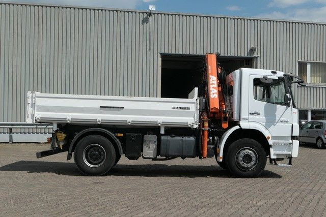Mercedes-Benz 1829 K Axor, Atlas 116.3-A2L, AHK, Greifer,Klima - Camião basculante, Camião grua: foto 2 Mercedes-Benz 1829 K Axor, Atlas 116.3-A2L, AHK, Greifer,Klima - Camião basculante, Camião grua: foto 2