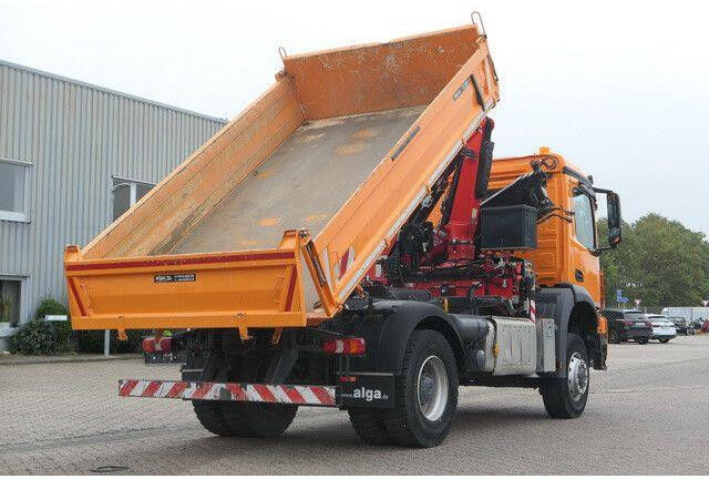 Mercedes-Benz 1835 AK Arocs 4x4, Meiller, Fassi F135AC, Funk - Camião basculante: foto 3 Mercedes-Benz 1835 AK Arocs 4x4, Meiller, Fassi F135AC, Funk - Camião basculante: foto 3