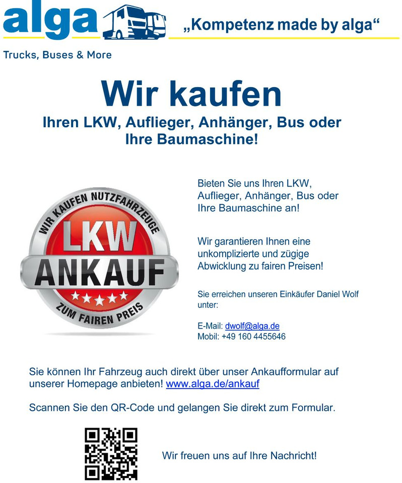 Camião basculante, Camião grua novo Mercedes-Benz 2024 AK 4x4, Tals AK 140.1 A3, Greifersteuerung: foto 16