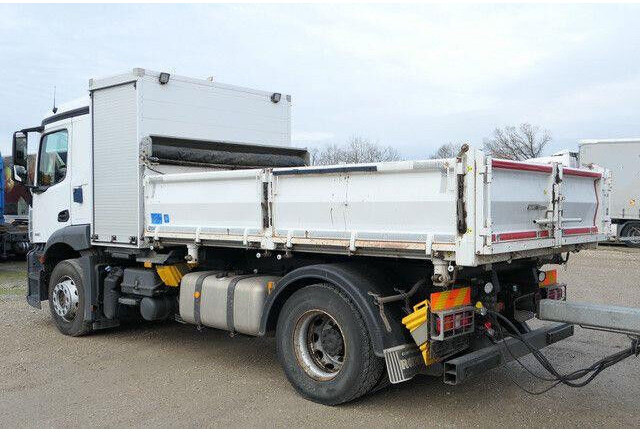 Camião basculante Mercedes-Benz 2030 L Antos 4x2, Kran,Generator,Plane,Hydraulik: foto 11 Camião basculante Mercedes-Benz 2030 L Antos 4x2, Kran,Generator,Plane,Hydraulik: foto 11