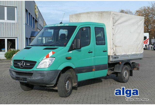 Mercedes-Benz 300-serie 313 CDI DOKA Sprinter 4x4, Allrad, AHK, 6 Sitze - Carrinha de caixa aberta, Carrinha cabine dupla: foto 1 Mercedes-Benz 300-serie 313 CDI DOKA Sprinter 4x4, Allrad, AHK, 6 Sitze - Carrinha de caixa aberta, Carrinha cabine dupla: foto 1
