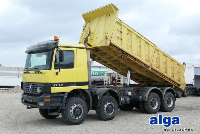 Mercedes-Benz 4140 AK Actros 8x8, Allrad, Meiller, 17m³ - Camião basculante: foto 1 Mercedes-Benz 4140 AK Actros 8x8, Allrad, Meiller, 17m³ - Camião basculante: foto 1