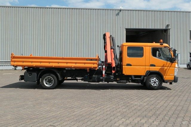 Mitsubishi Fuso Canter 7C18D, Palfinger PK 7001-KA, DOKA - Carrinha basculante, Carrinha cabine dupla: foto 2 Mitsubishi Fuso Canter 7C18D, Palfinger PK 7001-KA, DOKA - Carrinha basculante, Carrinha cabine dupla: foto 2