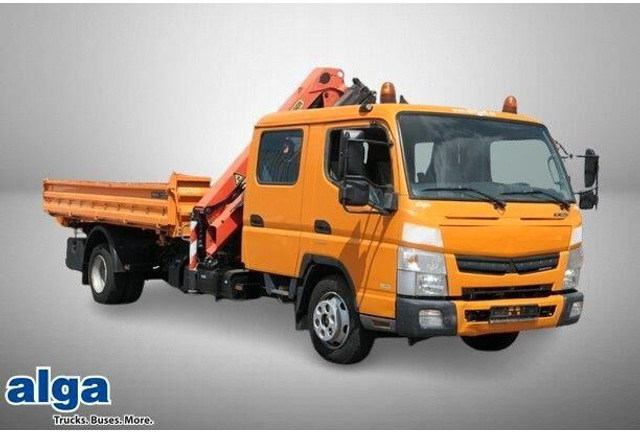 Mitsubishi Fuso Canter 7C18D, Palfinger PK 7001-KA, DOKA - Camião basculante: foto 1 Mitsubishi Fuso Canter 7C18D, Palfinger PK 7001-KA, DOKA - Camião basculante: foto 1