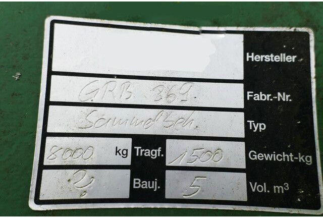 Sammelbehälter, Glascontainer, Absetzcontainer - Camião com sistema de cabo: foto 4 Sammelbehälter, Glascontainer, Absetzcontainer - Camião com sistema de cabo: foto 4