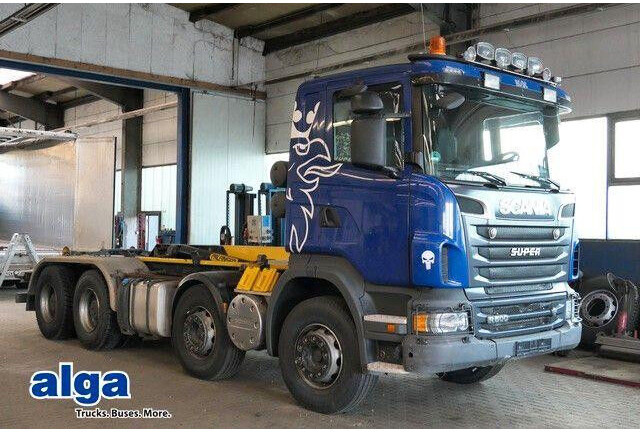 Scania R 500 8x4 Palfinger P24A, Retarder - Camião polibenne: foto 1 Scania R 500 8x4 Palfinger P24A, Retarder - Camião polibenne: foto 1