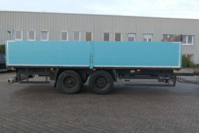 Schmitz Cargobull PR 18, Tandem, 1m Bordwände, BPW, Luftfederung - Reboque plataforma/ Caixa aberta: foto 2 Schmitz Cargobull PR 18, Tandem, 1m Bordwände, BPW, Luftfederung - Reboque plataforma/ Caixa aberta: foto 2
