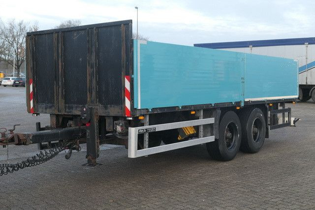 Schmitz Cargobull PR 18, Tandem, 1m Bordwände, BPW, Luftfederung - Reboque plataforma/ Caixa aberta: foto 4 Schmitz Cargobull PR 18, Tandem, 1m Bordwände, BPW, Luftfederung - Reboque plataforma/ Caixa aberta: foto 4