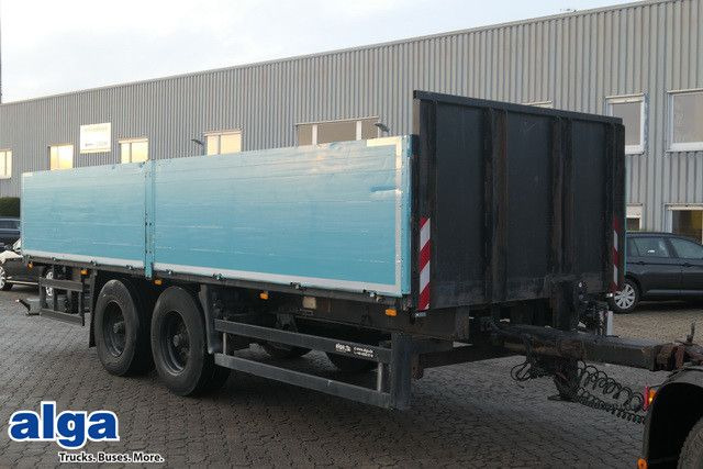 Schmitz Cargobull PR 18, Tandem, 1m Bordwände, BPW, Luftfederung - Reboque plataforma/ Caixa aberta: foto 1 Schmitz Cargobull PR 18, Tandem, 1m Bordwände, BPW, Luftfederung - Reboque plataforma/ Caixa aberta: foto 1