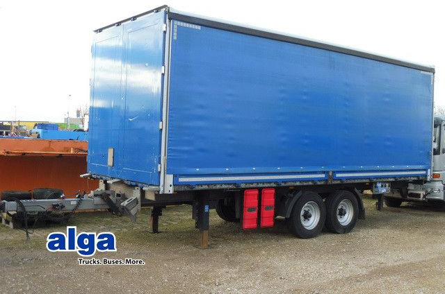 Reboque de lona Spier ZGL 255, Tandem, Durchlader, Verzinkt, 7.3mtr.: foto 1