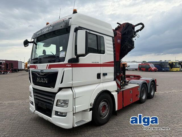 MAN 28.500 TGX 6X2-2 BLS, Kran HMF 5020-K6, Funk,23m - Tractor: foto 1 MAN 28.500 TGX 6X2-2 BLS, Kran HMF 5020-K6, Funk,23m - Tractor: foto 1