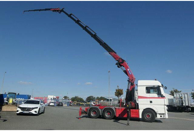 MAN 28.500 TGX 6X2-2 BLS, Kran HMF 5020-K6, Funk,23m - Tractor: foto 2 MAN 28.500 TGX 6X2-2 BLS, Kran HMF 5020-K6, Funk,23m - Tractor: foto 2