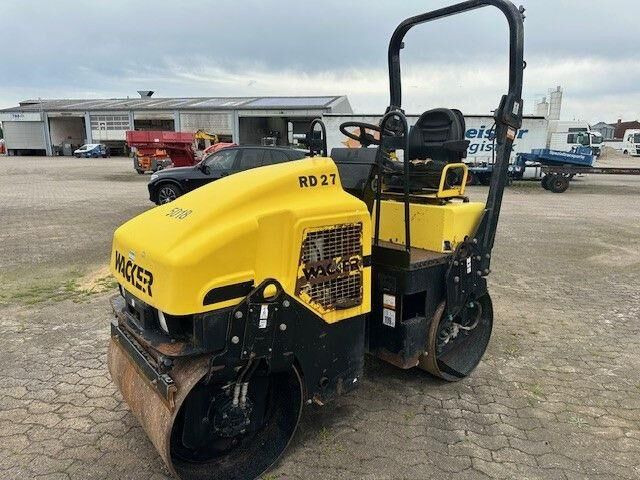 Wacker RD27-100, Tandem, 1m Bandagen, Vibration - Rolo: foto 2 Wacker RD27-100, Tandem, 1m Bandagen, Vibration - Rolo: foto 2