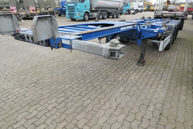 Web-Trailer LPRS24, 20/30/40 & 45 Fuß Container, Luft-Lift - Semi-reboque transportador de contêineres/ Caixa móvel: foto 4 Web-Trailer LPRS24, 20/30/40 & 45 Fuß Container, Luft-Lift - Semi-reboque transportador de contêineres/ Caixa móvel: foto 4
