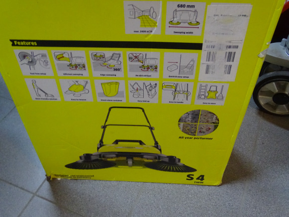 Balayeuse mécanique KARCHER S 4 Twin - Varredora industrial: foto 5 Balayeuse mécanique KARCHER S 4 Twin - Varredora industrial: foto 5