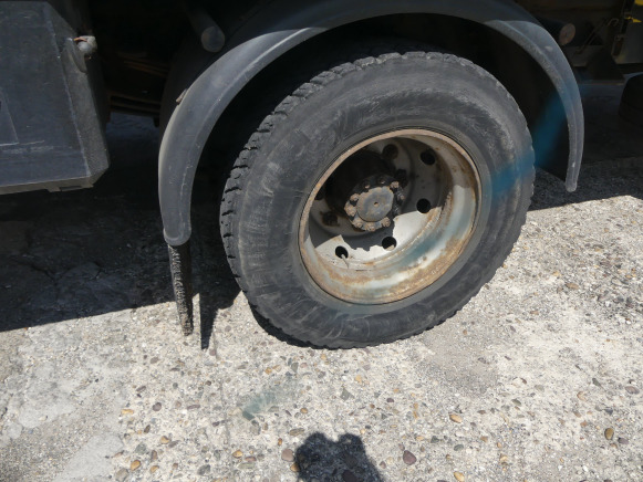 Camião furgão Camion de déménagement avec haillon arrière Volvo FL6-140 (1986-451.079 km-VIN:YB1E6AXGB405329): foto 10
