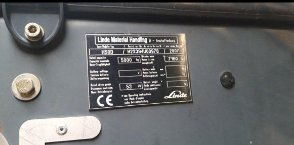 Chariot élévateur Linde - Empilhadeira: foto 1 Chariot élévateur Linde - Empilhadeira: foto 1