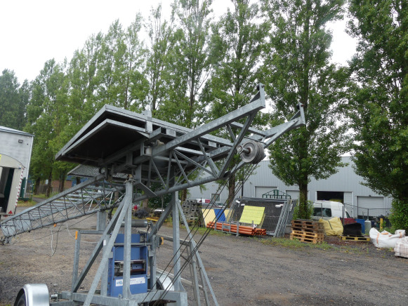 Equipamento de construção Monte charge tractable Intermat BL400G: foto 10