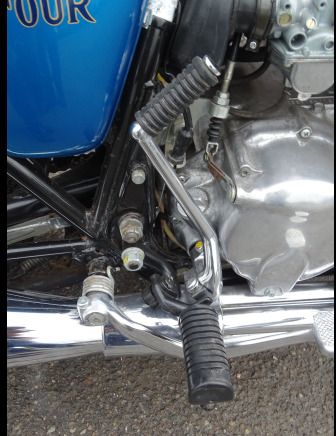 Motocicleta Moto Honda 550 Four Super Sport (Ancêtre de 1976, peu de Km): foto 17