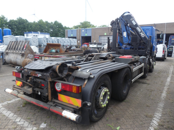 REF:1415 - Camion porte-container avec grue DAF AX85 MC5-7-5 (2009-532.626 km) - Camião polibenne, Camião grua: foto 3 REF:1415 - Camion porte-container avec grue DAF AX85 MC5-7-5 (2009-532.626 km) - Camião polibenne, Camião grua: foto 3