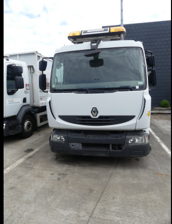 REF:19354 - Camion hydrocureur Renault Midlum 220DXI (2011-45.241 km) - Caminhão limpa fossa: foto 2 REF:19354 - Camion hydrocureur Renault Midlum 220DXI (2011-45.241 km) - Caminhão limpa fossa: foto 2