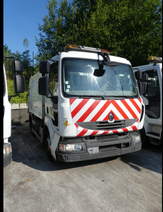 REF:69339 - Camion poubelle Renault Midlum 180DXI (2011-119.748 km) - Caminhão de lixo: foto 2 REF:69339 - Camion poubelle Renault Midlum 180DXI (2011-119.748 km) - Caminhão de lixo: foto 2