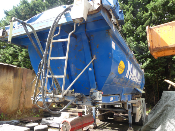 Semi remorque bâchée DMC OL 37 T-C - Semi-reboque basculante: foto 1 Semi remorque bâchée DMC OL 37 T-C - Semi-reboque basculante: foto 1
