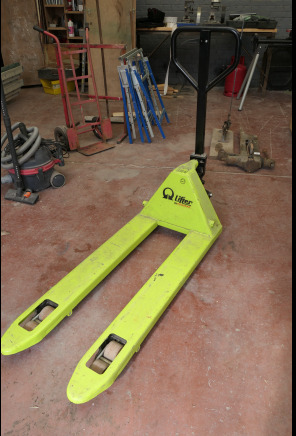 Transpalette manuel Lifter GS 25S4 RA 1150 x 525 - Porta-palete: foto 3 Transpalette manuel Lifter GS 25S4 RA 1150 x 525 - Porta-palete: foto 3