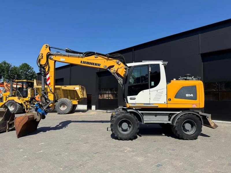 Liebherr A914 2018 8950 uur NL Machine - Escavadeira de rodas: foto 1 Liebherr A914 2018 8950 uur NL Machine - Escavadeira de rodas: foto 1