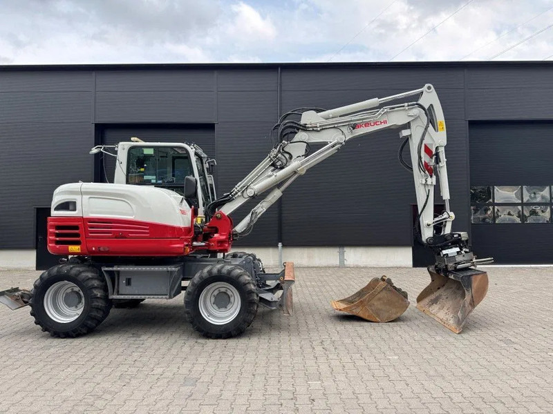 Escavadeira de rodas Takeuchi TB295W BJ 2021 3500 uur Compacttilt Draaikantelstuk met Gripper !: foto 7