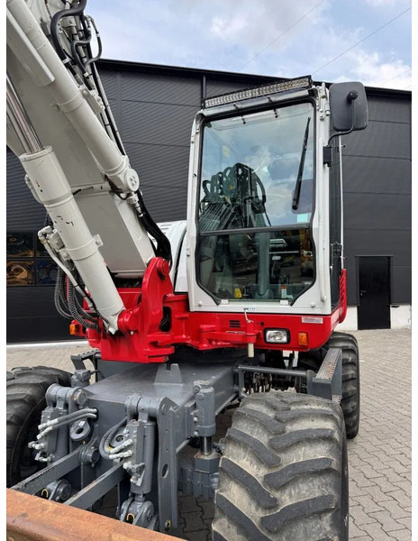 Escavadeira de rodas Takeuchi TB295W BJ 2021 3500 uur Compacttilt Draaikantelstuk met Gripper !: foto 12
